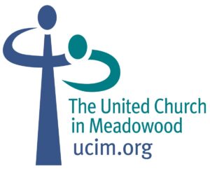 Logo of the United Church in Meadowood, called UCiM for short