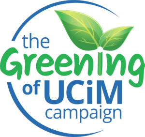 Logo of the UCiM Greening Campaign 2023